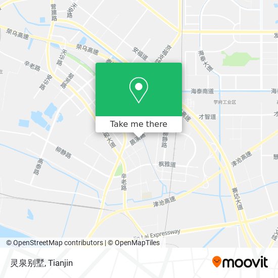 灵泉别墅 map