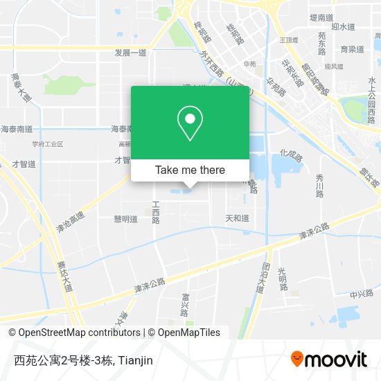 西苑公寓2号楼-3栋 map