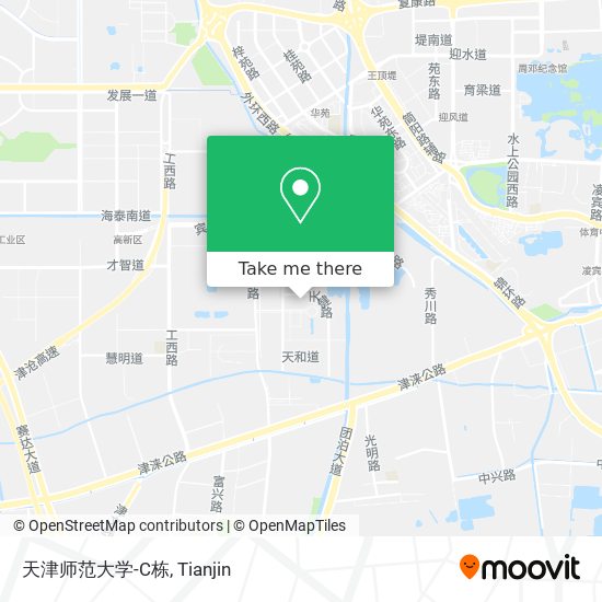 天津师范大学-C栋 map