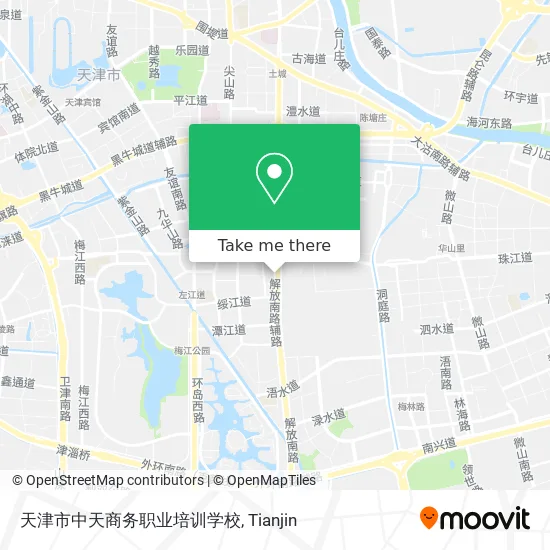 天津市中天商务职业培训学校 map