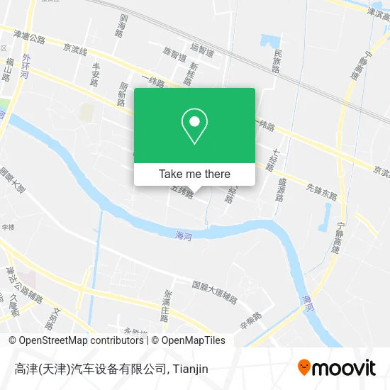 高津(天津)汽车设备有限公司 map
