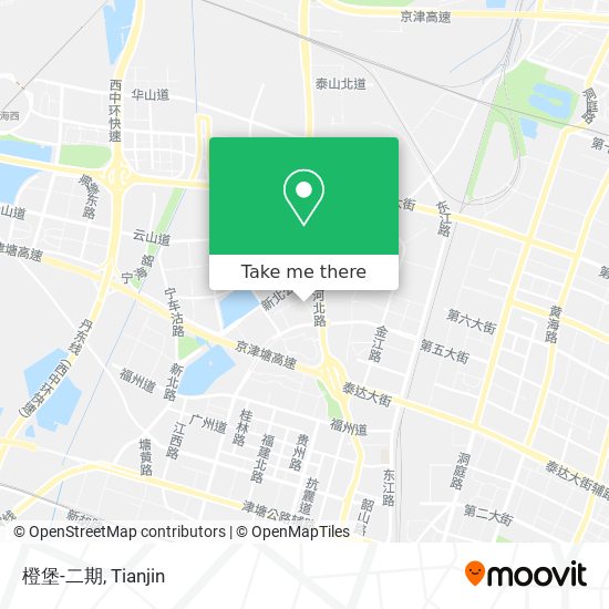 橙堡-二期 map