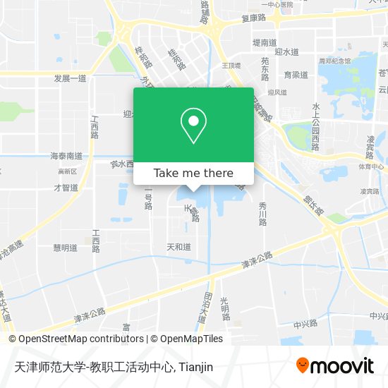 天津师范大学-教职工活动中心 map