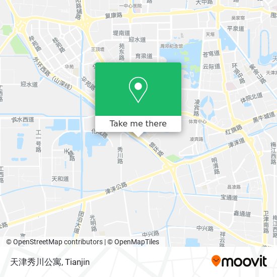 天津秀川公寓 map
