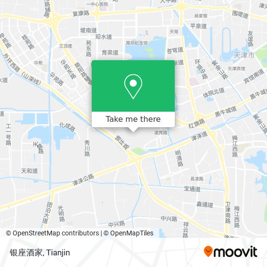 银座酒家 map