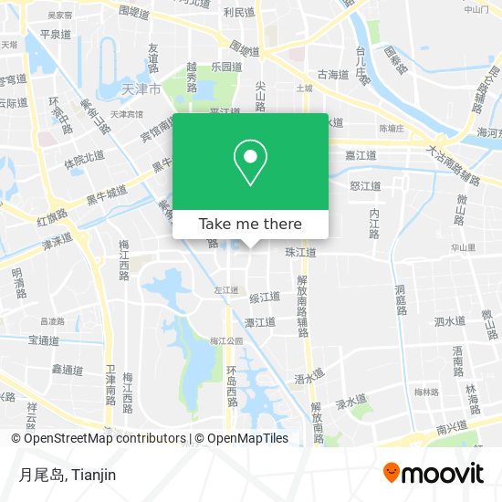 月尾岛 map
