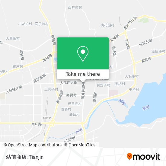 站前商店 map