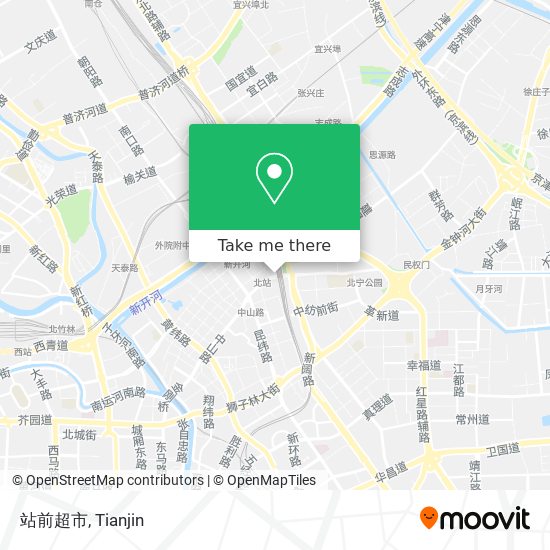 站前超市 map