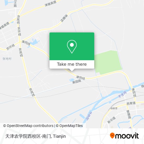 天津农学院西校区-南门 map