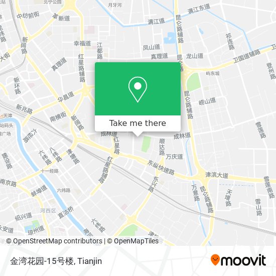 金湾花园-15号楼 map