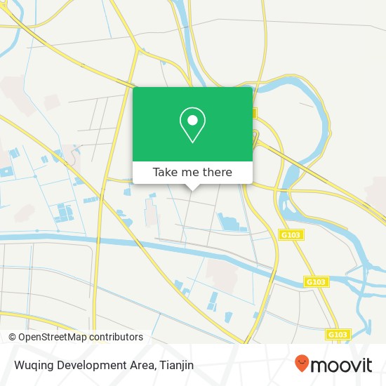 Wuqing Development Area map