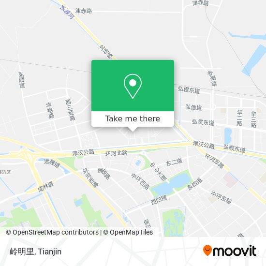 岭明里 map