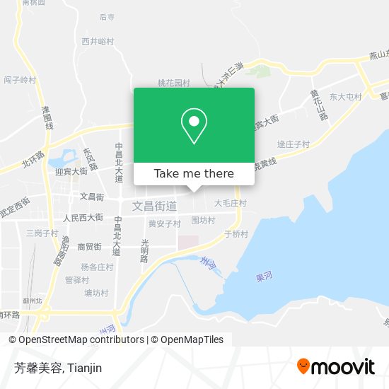 芳馨美容 map