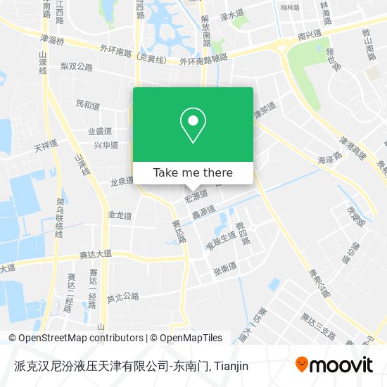 派克汉尼汾液压天津有限公司-东南门 map