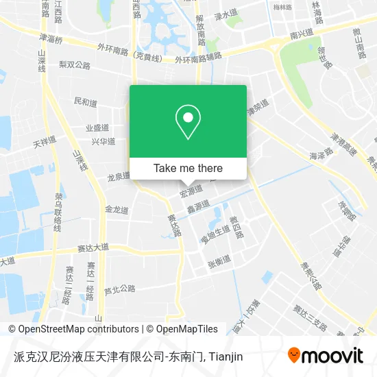 派克汉尼汾液压天津有限公司-东南门 map