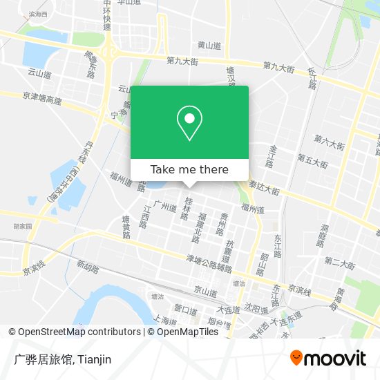 广骅居旅馆 map