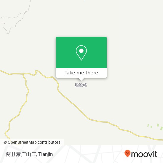 蓟县豪广山庄 map