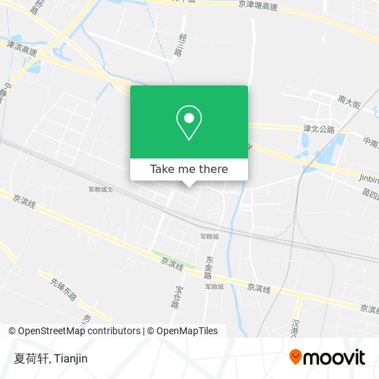 夏荷轩 map