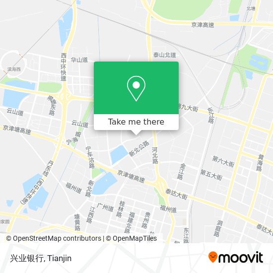 兴业银行 map