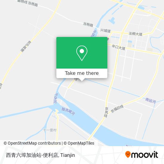 西青六埠加油站-便利店 map