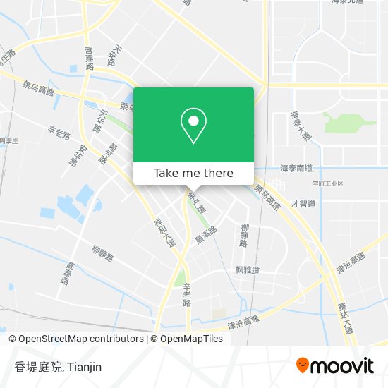 香堤庭院 map