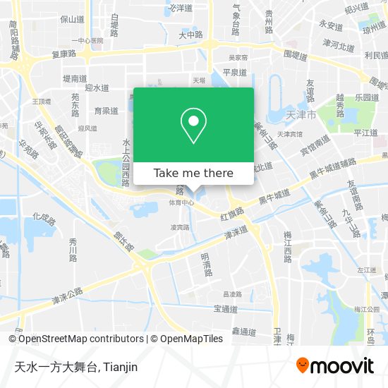 天水一方大舞台 map