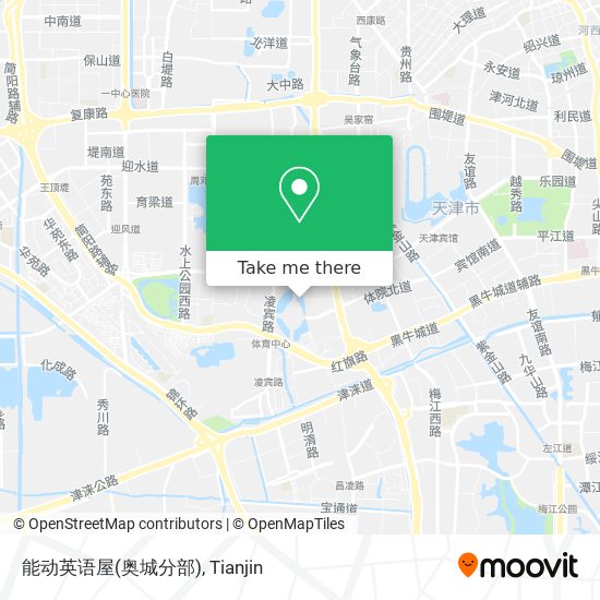 能动英语屋(奥城分部) map