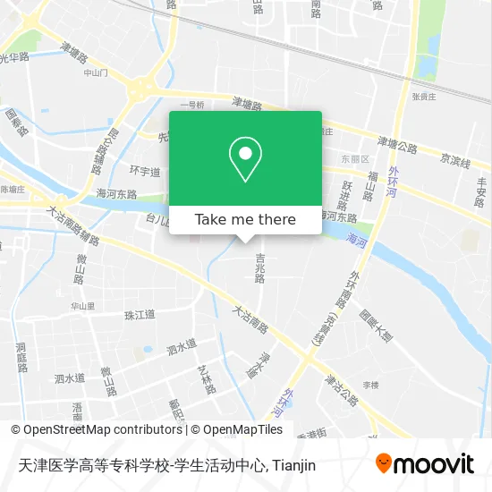 天津医学高等专科学校-学生活动中心 map