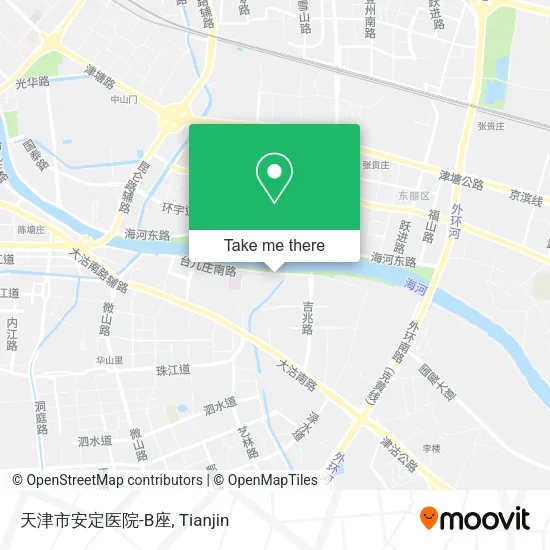 天津市安定医院-B座 map