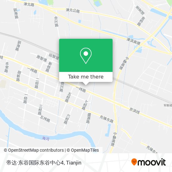 帝达·东谷国际东谷中心4 map