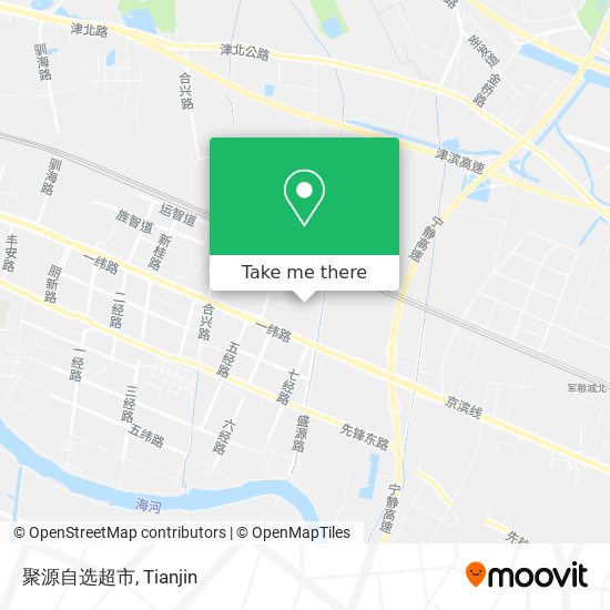 聚源自选超市 map