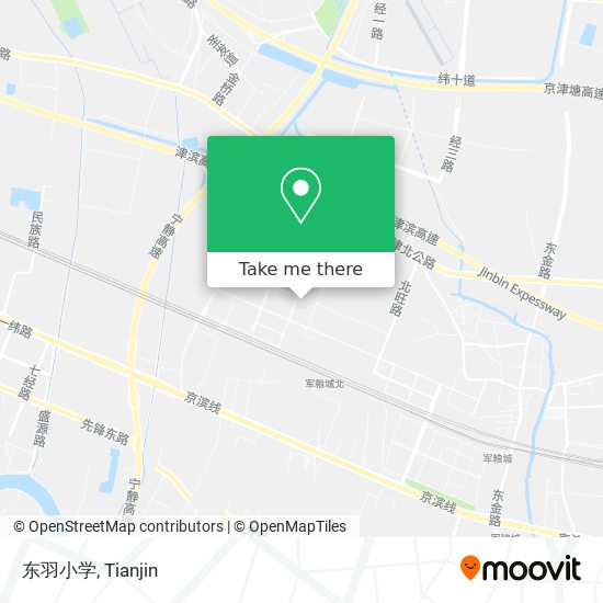 东羽小学 map
