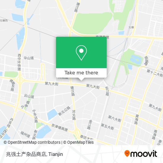 兆强土产杂品商店 map