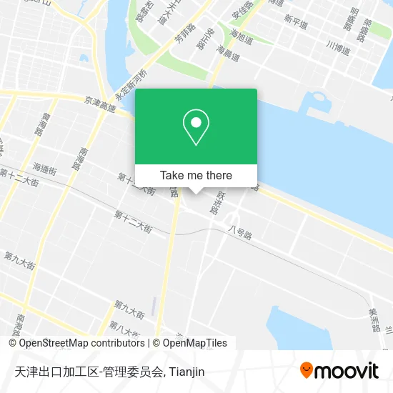 天津出口加工区-管理委员会 map