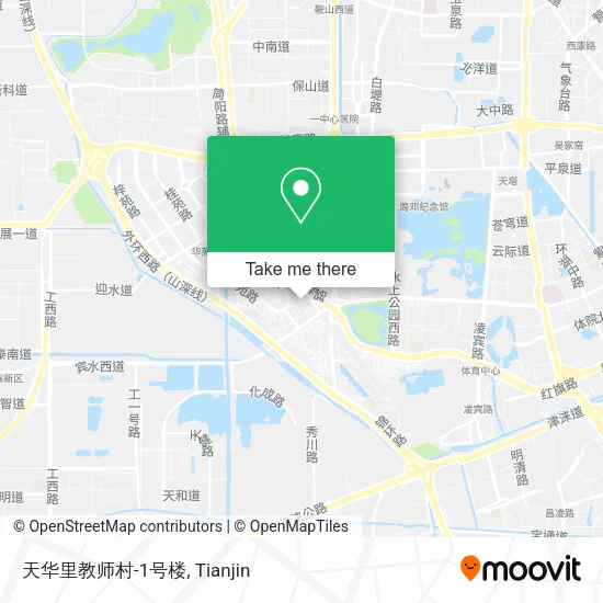 天华里教师村-1号楼 map