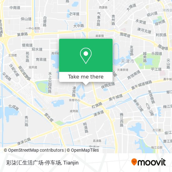 彩柒汇生活广场-停车场 map