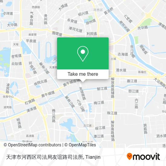 天津市河西区司法局友谊路司法所 map