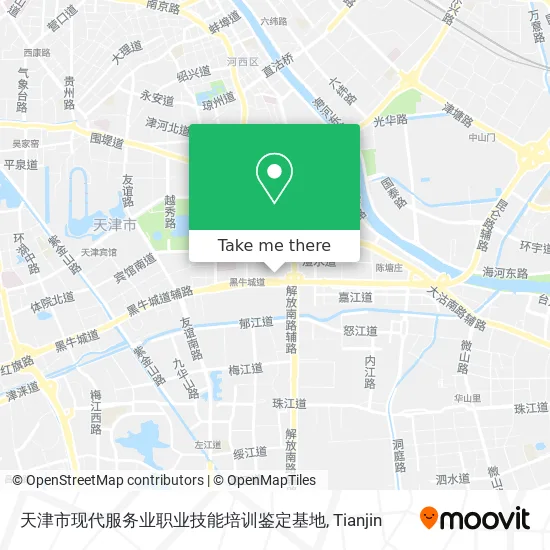 天津市现代服务业职业技能培训鉴定基地 map