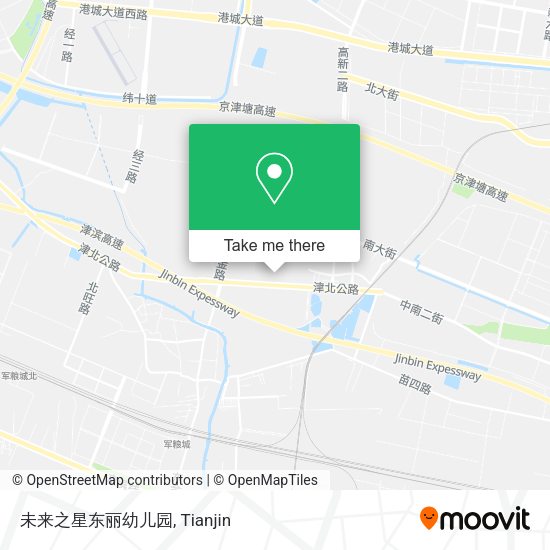 未来之星东丽幼儿园 map