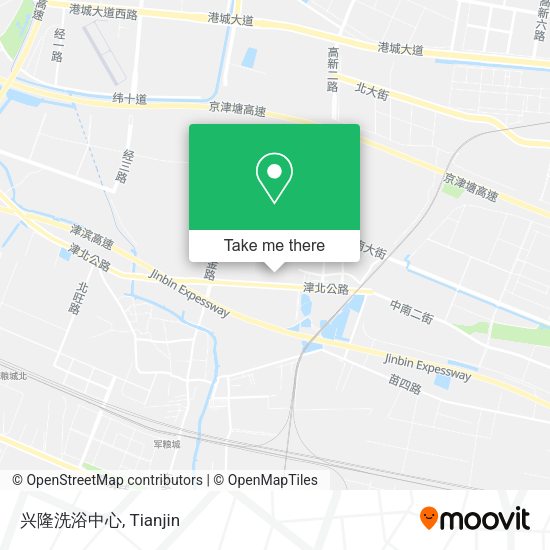 兴隆洗浴中心 map