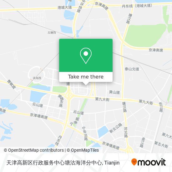 天津高新区行政服务中心塘沽海洋分中心 map