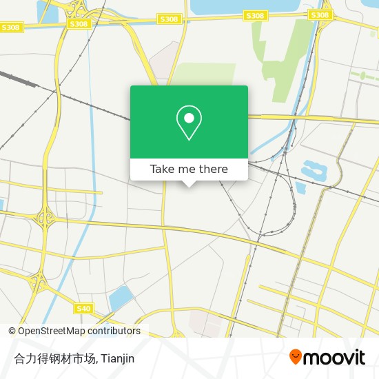 合力得钢材市场 map