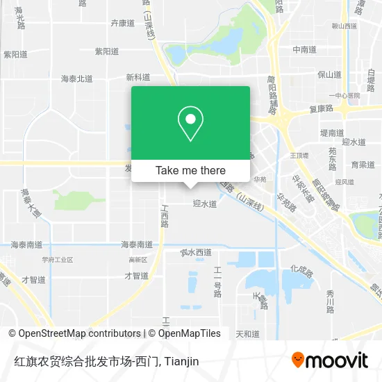 红旗农贸综合批发市场-西门 map