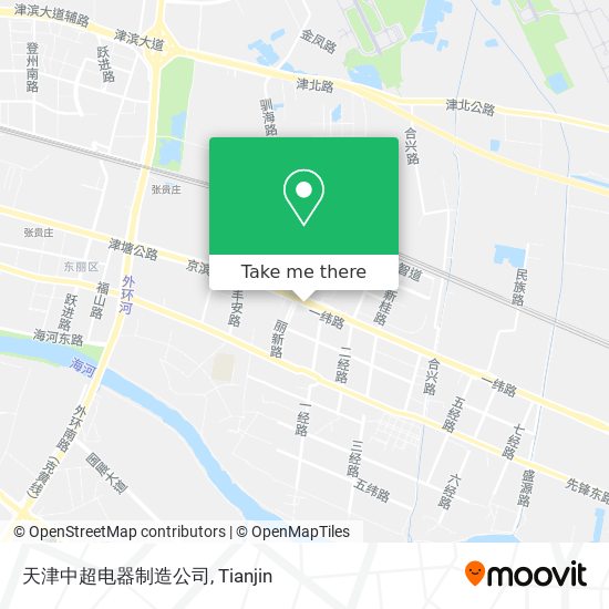 天津中超电器制造公司 map