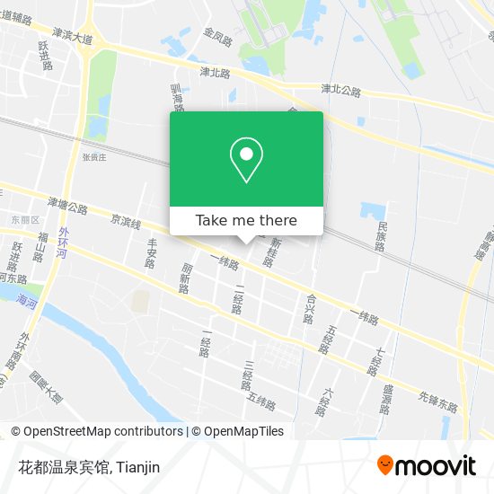 花都温泉宾馆 map