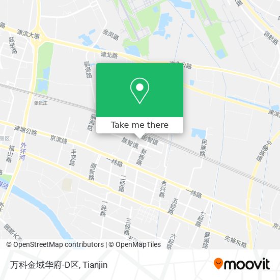 万科金域华府-D区 map