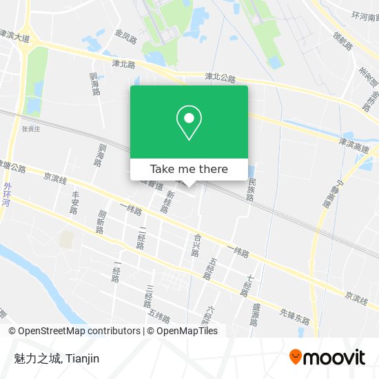 魅力之城 map