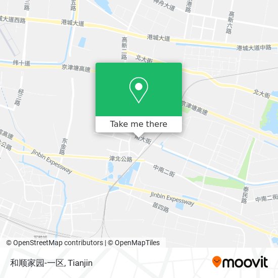 和顺家园-一区 map