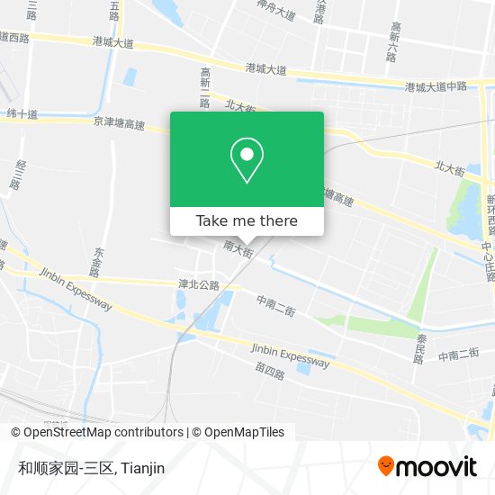 和顺家园-三区 map