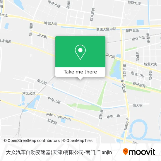 大众汽车自动变速器(天津)有限公司-南门 map